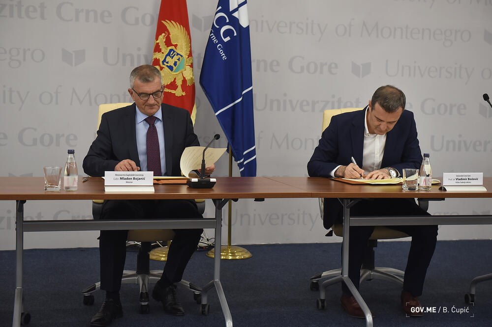 Sa potpisivanja memoranduma, Foto: Vlada Crne Gore