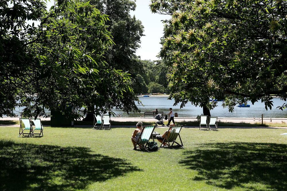 Detalj iz Hajd parka u Londonu, Foto: Reuters