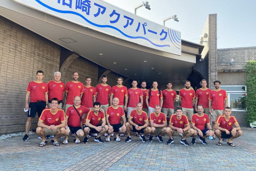 Vaterpolisti u Japanu, Foto: Vaterpolo savez Crna Gore