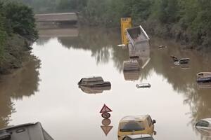 Njemačka: Pukla brana na rijeci Rur, evakuisano oko 700 ljudi
