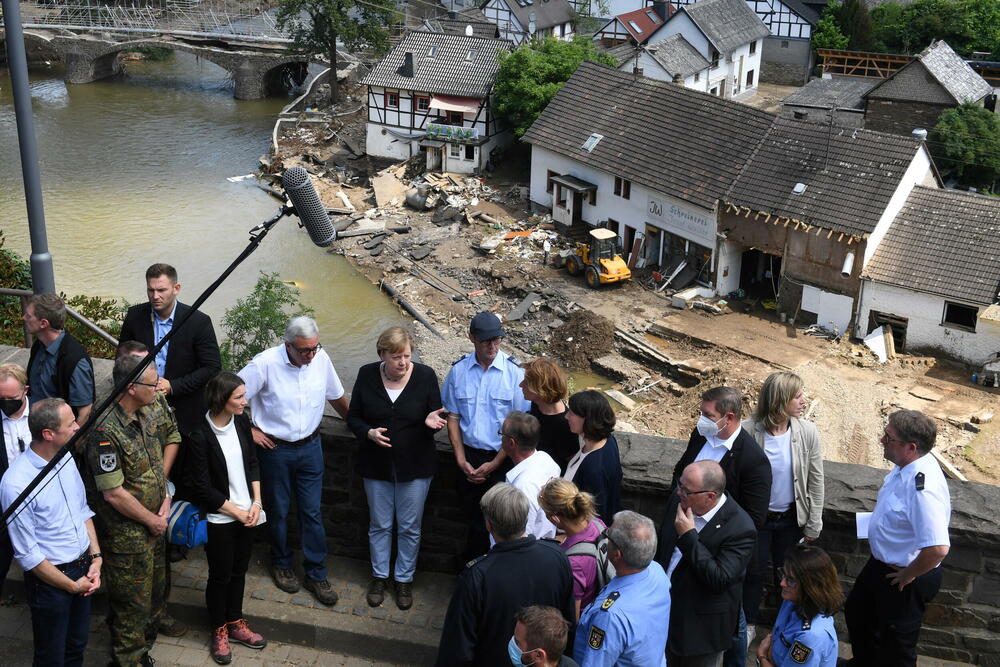 Merkel poplave u Njemačkoj