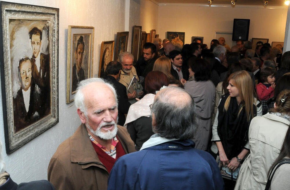 Izložba slika Cvetka Lainovića 2011. u galeriji “Most”