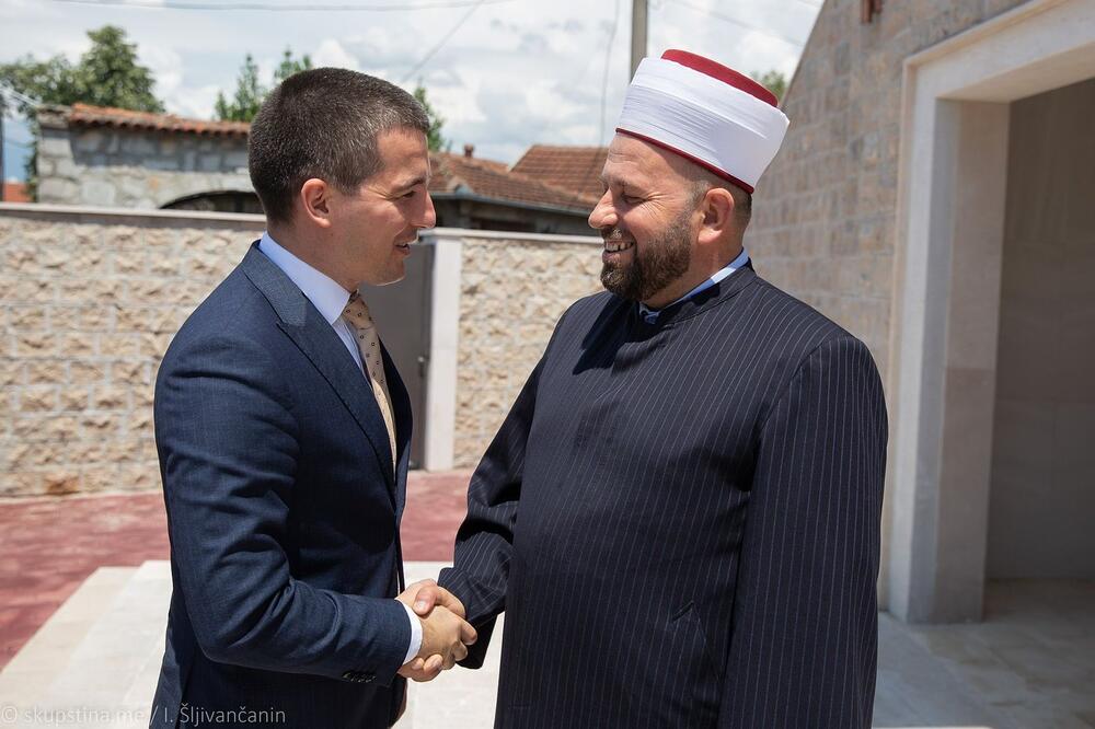 Bečić i Fejzić, Foto: Skupština Crne Gore