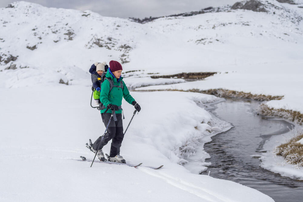 Odmalena na skijama: Tara i Anka, Foto: Privatna arhiva