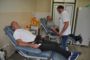 Tokom Petrovdanske akcije prikupljeno 77 jedinica krvi