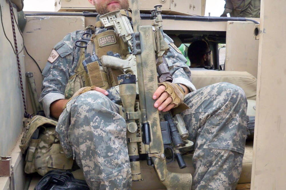 Džejson Lili tokom njegove službe u Fari u Avganistanu 2009. godine, Foto: Rojters