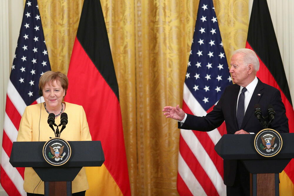Merkel i Bajden, Foto: Reuters