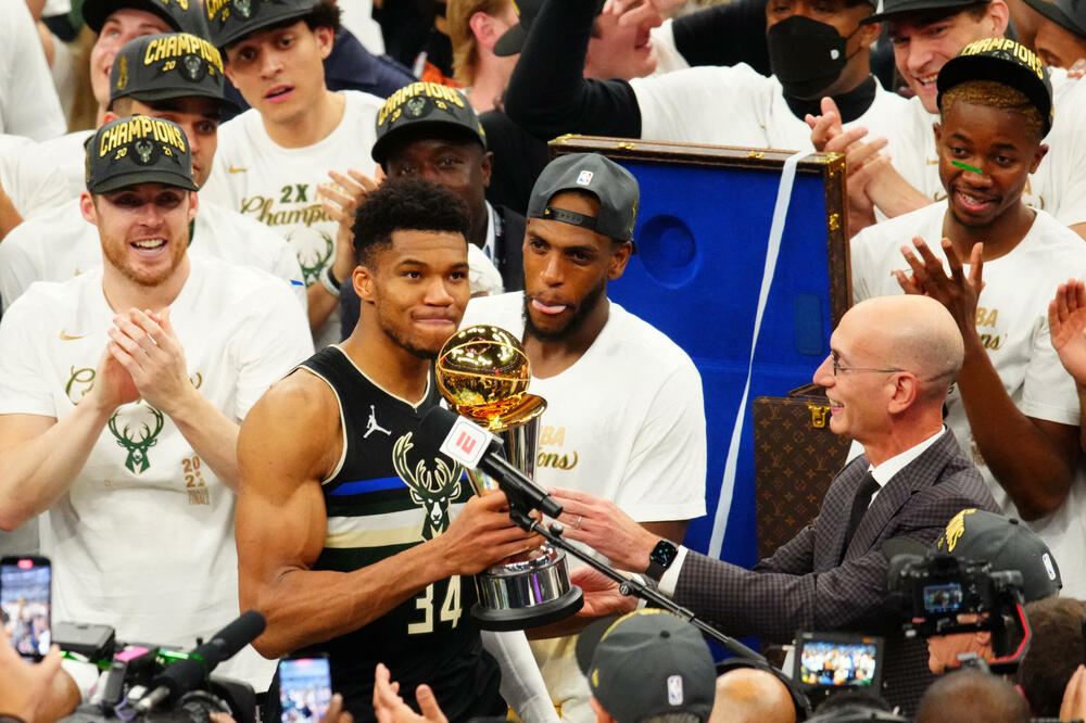 Janis Adetokumbo, MVP finalne serije, Foto: Reuters