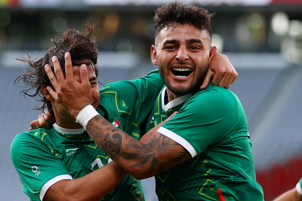 Meksikanci slave pobjedu protiv Francuske, Foto: Reuters