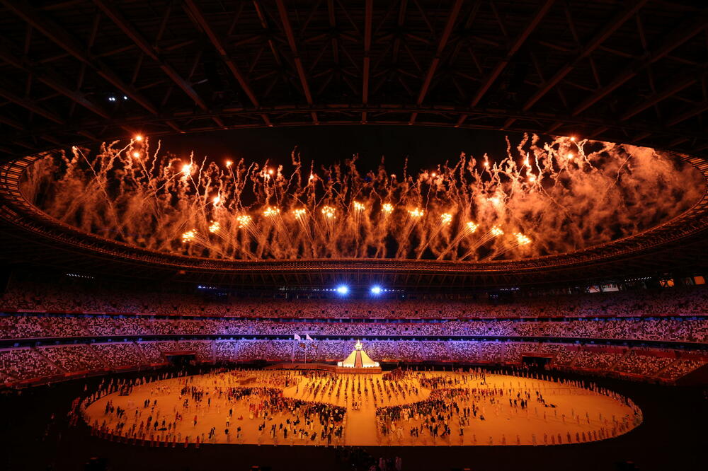 From the opening ceremony of the Olympic Games, Photo: Reuters