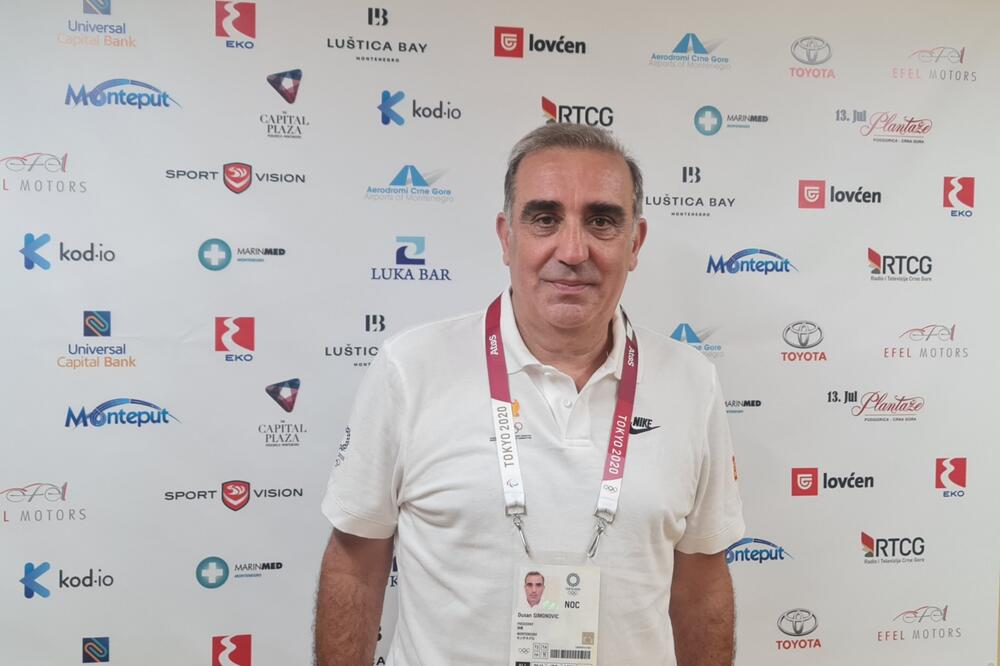 Simonović u Tokiju, Foto: COK