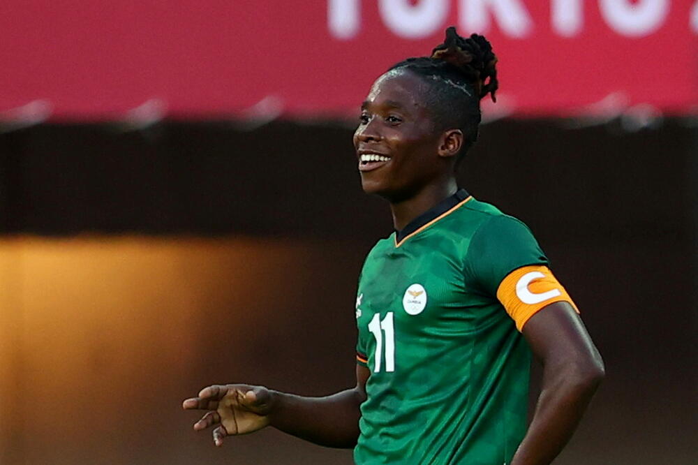 Dvije utakmice, dva het-trika: Barbra Banda, Foto: Reuters