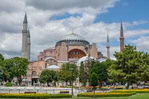 The Turkish authorities rejected UNESCO's criticism of the Hagia Sophia building