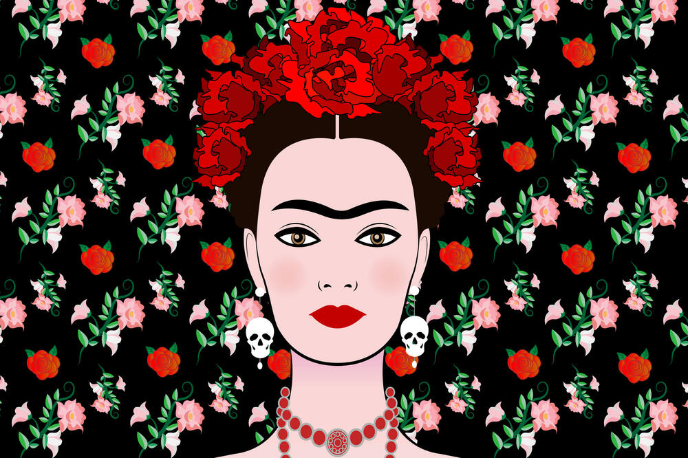 Frida Kalo (ilustracija), Foto: Shutterstock