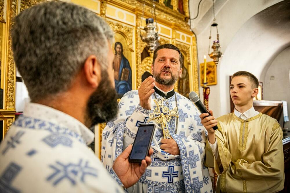 Perović u Cetinjskom manastiru, Foto: mitropolija.com