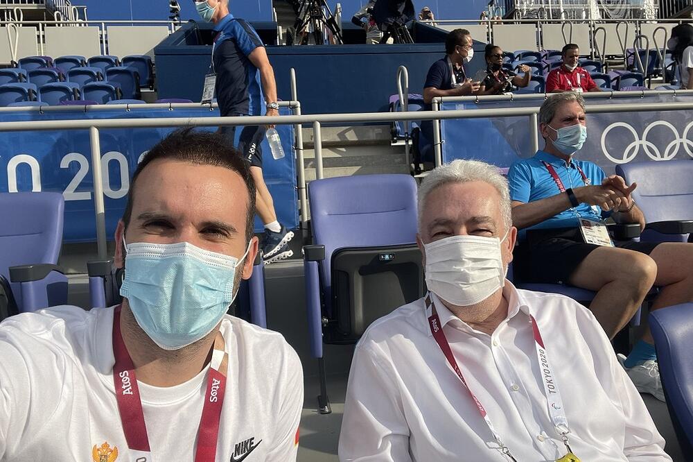 Spajić i Krivokapić, Foto: twitter.com/MickeySpajic