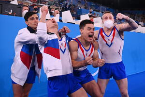 Rusi osvojili prvo ekipno zlato u gimnastici od Atlante
