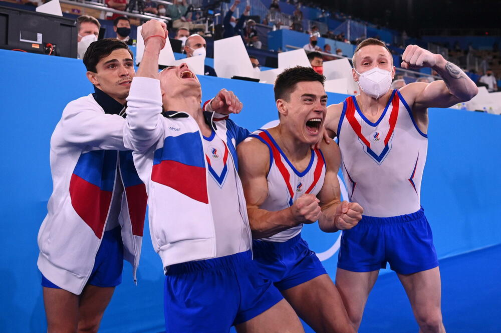 Gimnastičari Rusije, Foto: Reuters