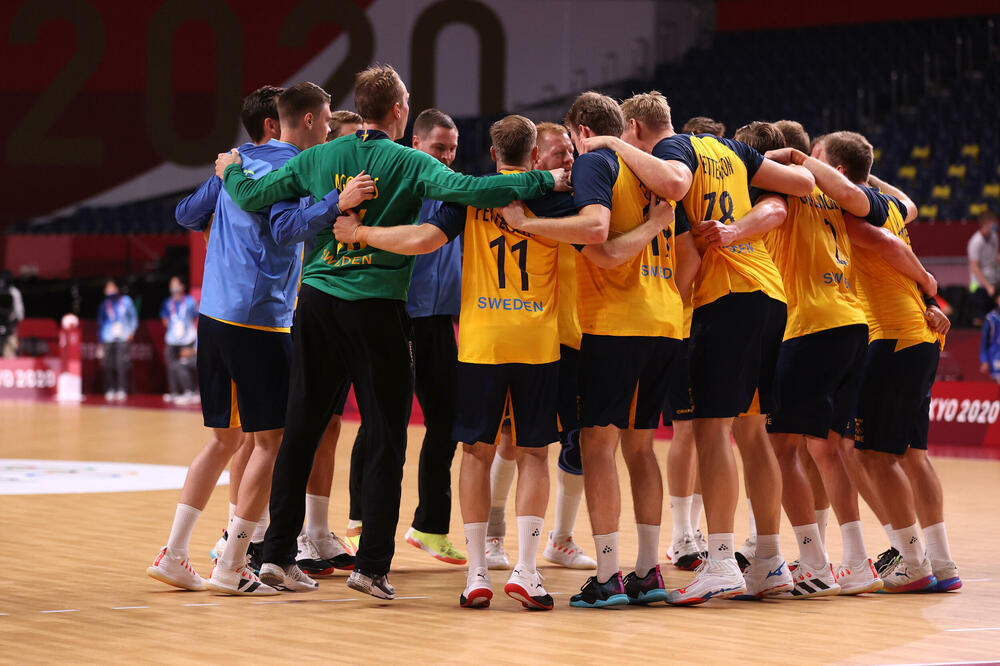 Rukometaši Švedske, Foto: Reuters