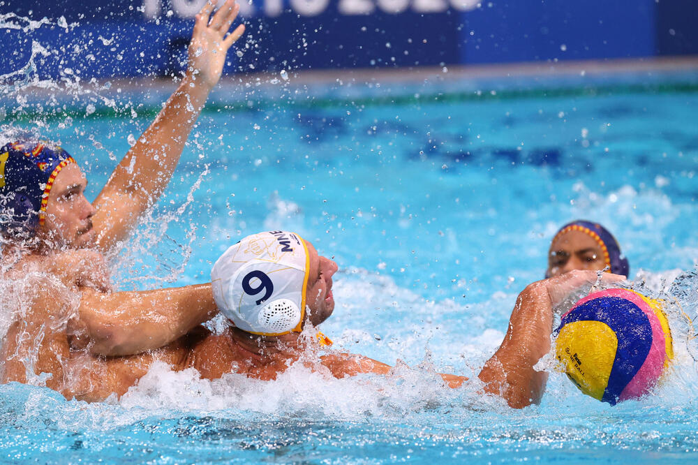 Ivović na meču sa Španijom, Foto: Reuters