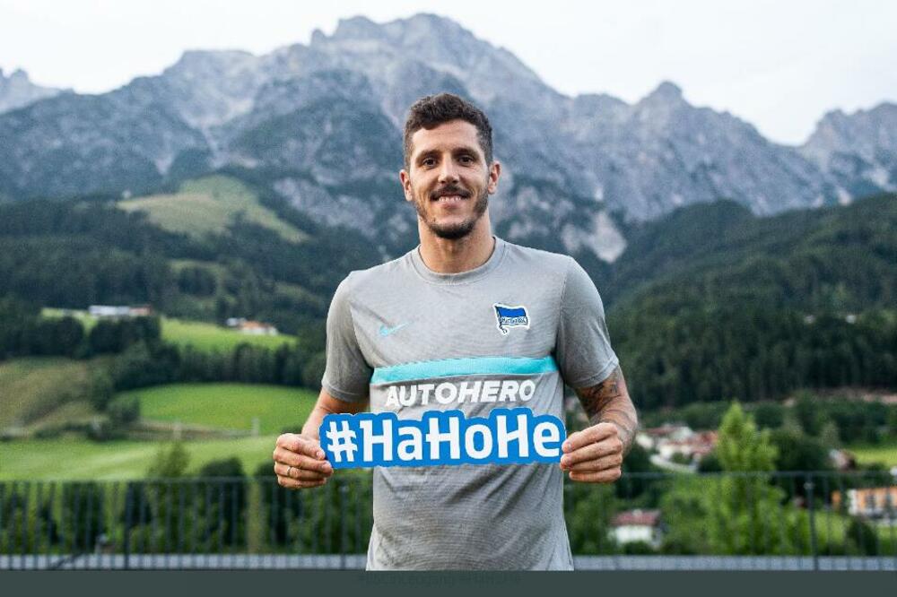 Jovetić, Foto: Twitter.com/HerthaBSC