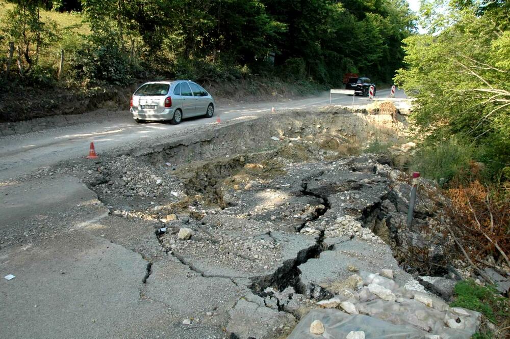 Klizište, Foto: Svetlana Mandić