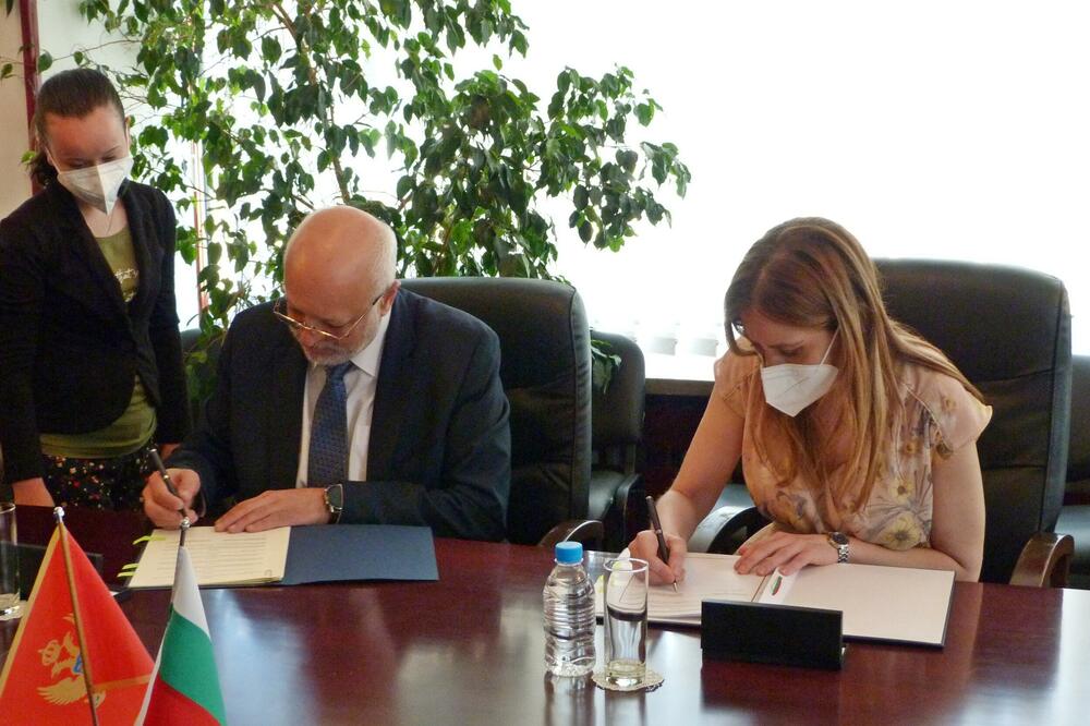 Minekov i Bratić, Foto: Mps.gov.me