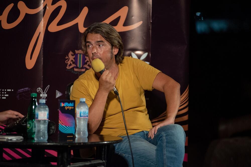 Predstavljanje romana Ognjena Spahića na Barskom ljetopisu, Foto: Foto: Danilo Dado Pavlović