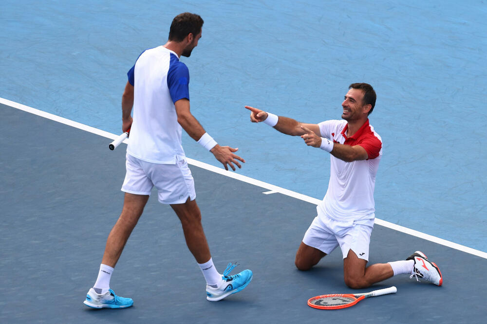 Čilić i Dodig, Foto: Reuters