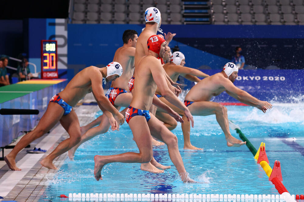 Vaterpolisti Srbije, Foto: Reuters
