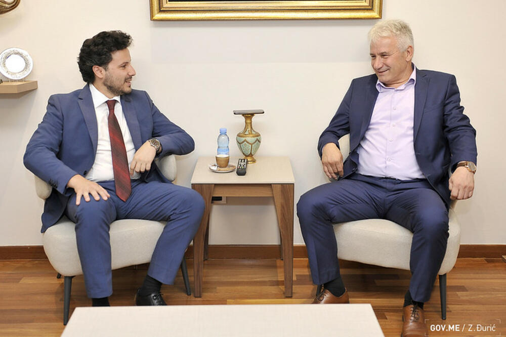 Abazović i Husović, Foto: Gov.me/Zoran Đurić