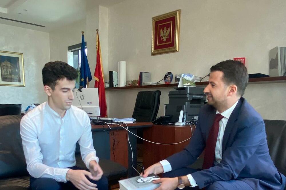 Delić i Milatović, Foto: Mek.gov.me