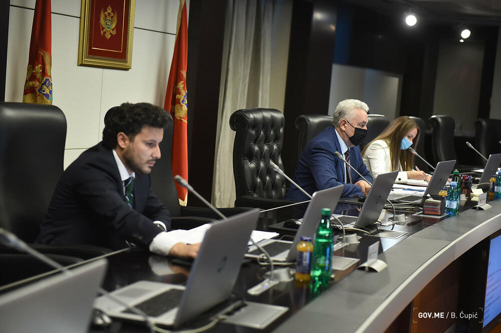 Sa jedne od sjednica Vlade, Foto: Bojana Ćupić/Vlada Crne Gore