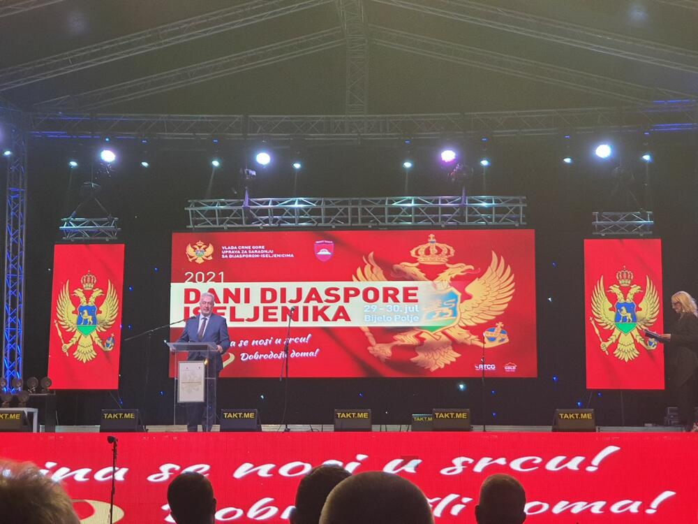 <p>Festival je dio manifestacije “Dani dijaspore - iseljnika Crne Gore”</p>