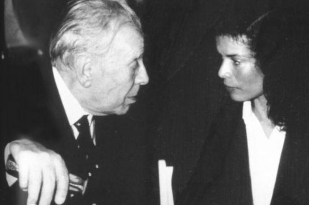 Borhes sa Bjankom Džeger, 1983. godina, Foto: Burusi