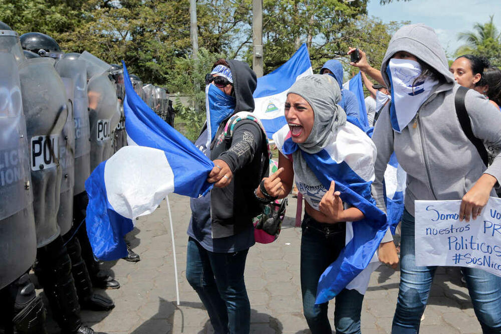 Na proteste 2018, vlada Danijela Ortege odgovorila je represijom u kojoj je stradalo više od 300 ljudi, Foto: Rojters