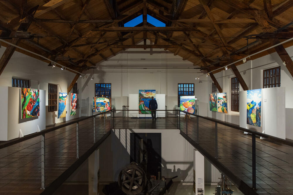 Sa otvaranja izložbe u Gayo Galery u Porto Montenegru, Foto: Gayo Galery