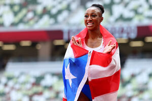 Sprinterki iz Portorika olimpijsko zlato na 100 metara s preponama