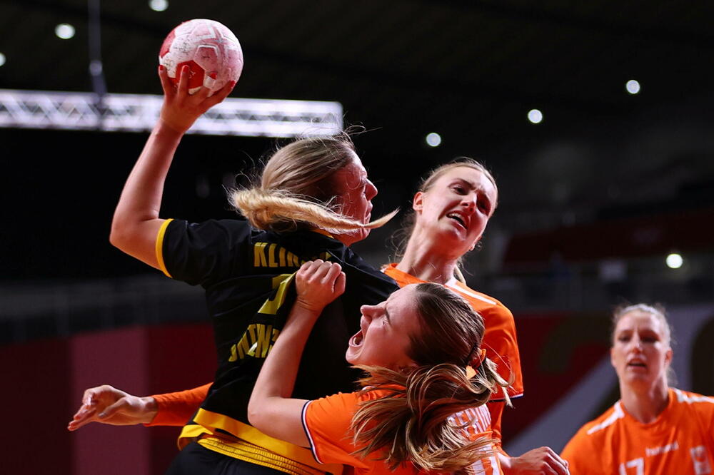 Andrea Klikovac na današnjoj utakmici, Foto: Reuters