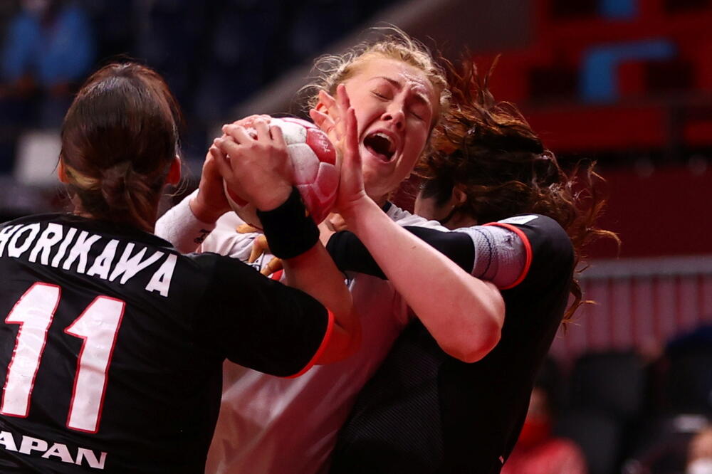 Vilde Johansen na utakmici sa Japanom, Foto: Reuters