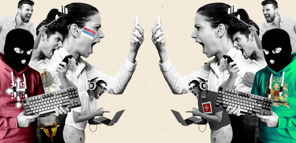 Uzavrelo na društvenim mrežama (Ilustracija), Foto: BIRN/Jgor Vujčić