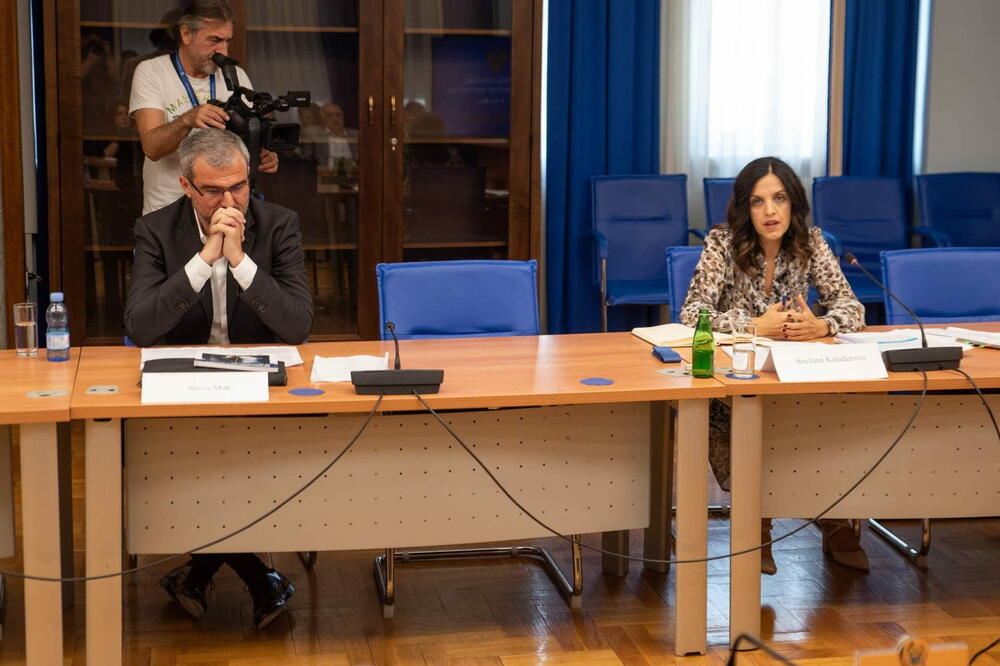 Muk i Kaluđerović, Foto: Skupstina