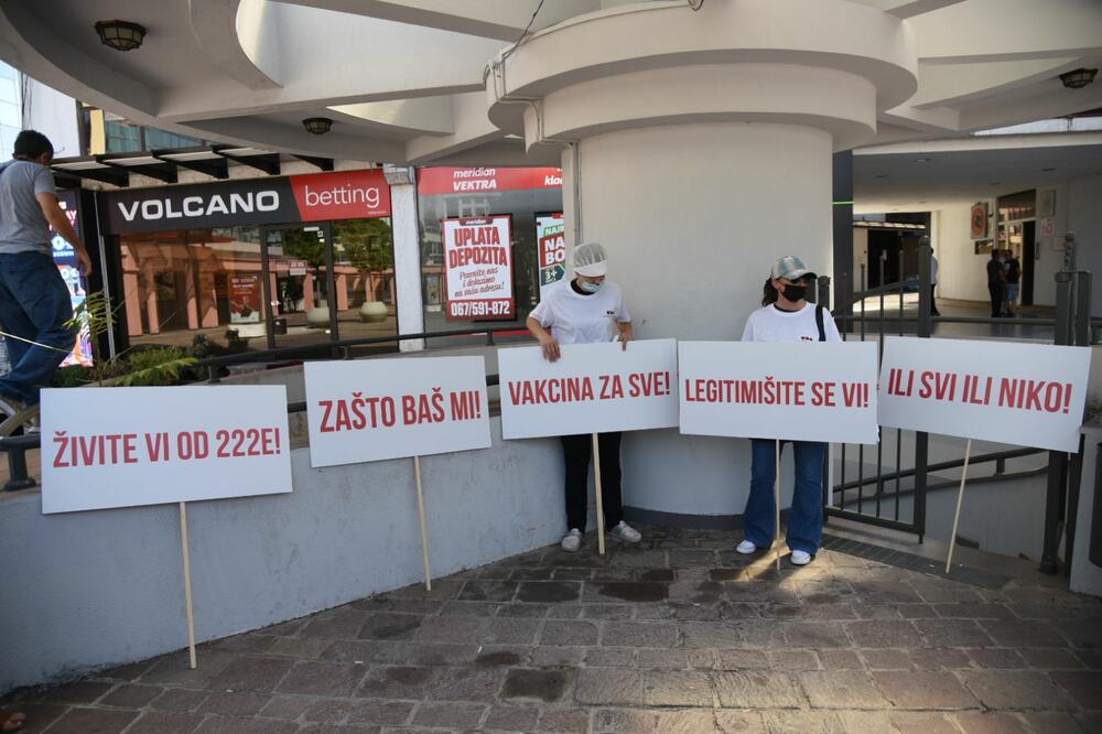 Sa protesta, Foto: Luka Zeković