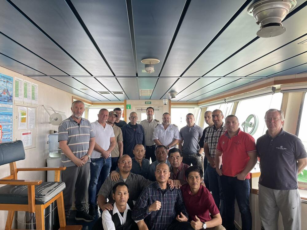 Posada 'MSC Kaline' sa brodolomcem na mostu svog brioda