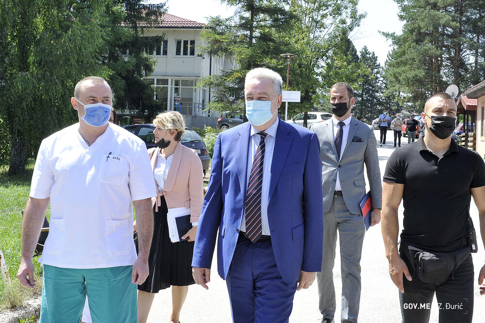 Krivokapić u Pljevljima, Foto: Vlada Crne Gore