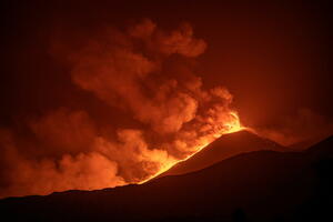 Zbog pojačane aktivnosti Etna porasla nekoliko metara