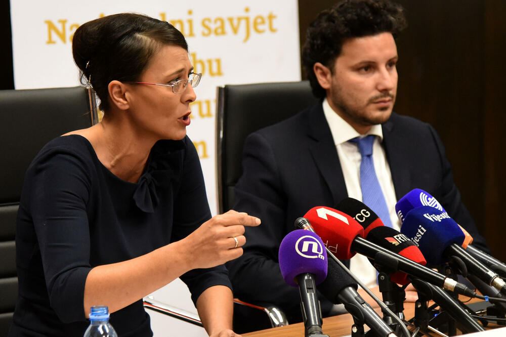 Ćalović Marković i Abazović, Foto: Luka Zeković