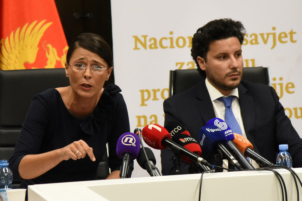 Ćalović Marković i Abazović, Foto: Luka Zeković