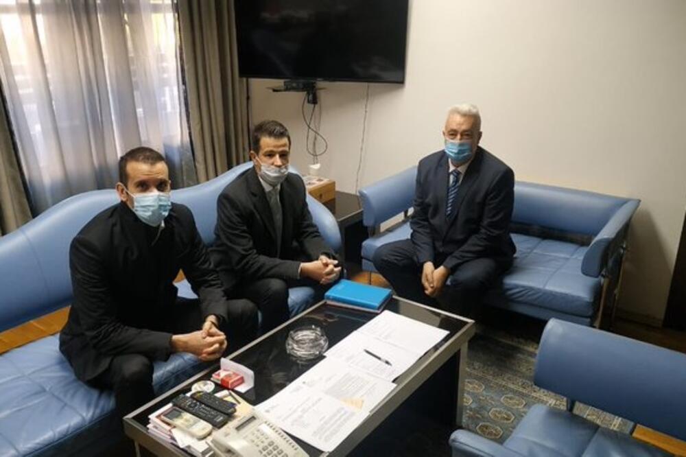 Krivokapic, Milatović, Spajić, Foto: Twiter /Zdravko Krivokapic