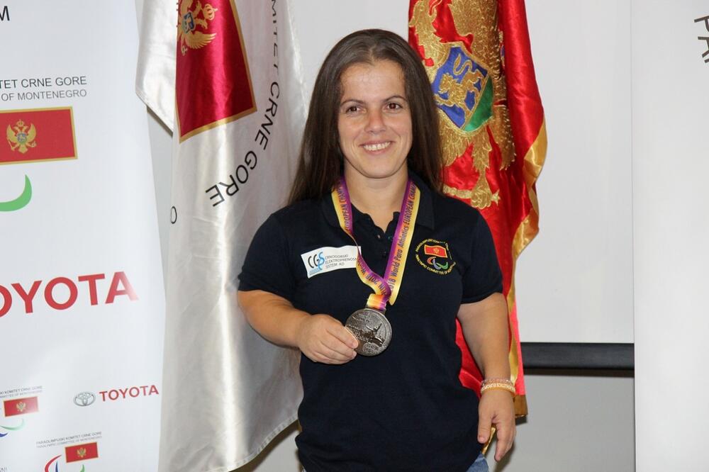 Goranović, Foto: Paraolimpijski komitet Crne Gore